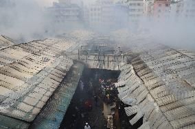 Fire In Dhaka