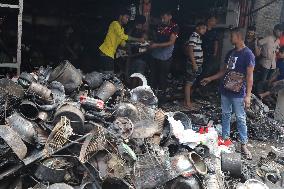 Fire In Dhaka