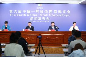 CHINA-NINGXIA-YINCHUAN-CHINA-ARAB EXPO-PRESS CONFERENCE (CN)