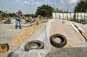 Agricultural enterprise near Orikhiv destroyed by Russians