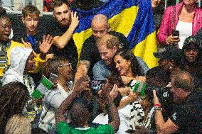 Prince Harry And Meghan Visit Invictus Games In Duesseldorf
