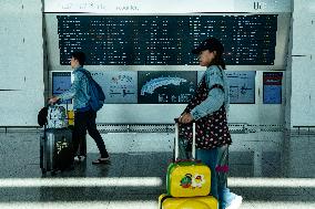 The Number Of Passengers Using Incheon International Airport Rises 90% Of Before Pandemic.