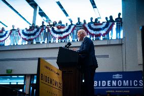 Biden Delivers Remarks On Bidenomics - Maryland