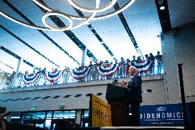 Biden Delivers Remarks On Bidenomics - Maryland