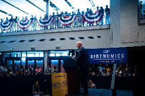 Biden Delivers Remarks On Bidenomics - Maryland