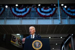 Biden Delivers Remarks On Bidenomics - Maryland