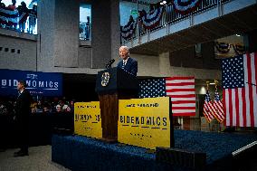 Biden Delivers Remarks On Bidenomics - Maryland