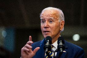 Biden Delivers Remarks On Bidenomics - Maryland