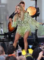 Carrie Underwood Performs At Today Show - NYC