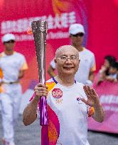 (SP)CHINA-WENZHOU-ASIAN GAMES-TORCH RELAY (CN)