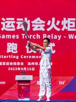 (SP)CHINA-WENZHOU-ASIAN GAMES-TORCH RELAY (CN)