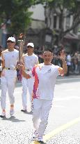 (SP)CHINA-WENZHOU-ASIAN GAMES-TORCH RELAY (CN)