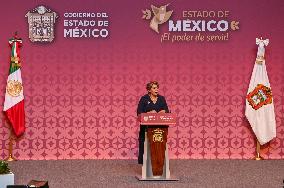 Delfina Gómez Álvarez Announces Programs And Ways Of Proceeding During Her Next Term In The State Of Mexico