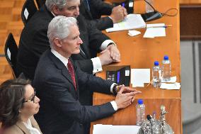 Delfina Gómez Is Sworn In As Governor Of The State Of Mexico.