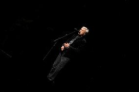 Brazilian Singer Caetano Veloso Performs At The Porto Coliseum