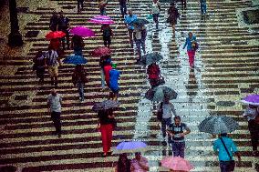 Rainy Day In Sao Paulo, Brazil