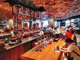 The World's Largest Starbucks Reserve Roastery in Shanghai