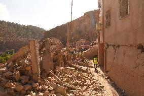 (FOCUS)MOROCCO-AL HAOUZ-EARTHQUAKE-RESCUE