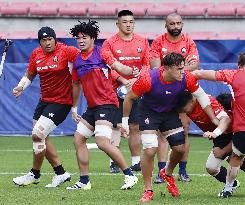 Rugby World Cup: Japan team's training