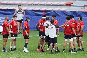 Rugby World Cup: Japan team's training