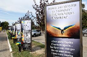 First anniversary of liberation of Pechenihy village from Russian invaders