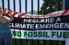 Arrests At White House Climate Protest