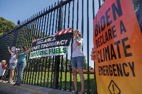 Arrests At White House Climate Protest