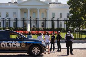 Arrests At White House Climate Protest