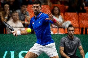 Davis Cup:  Novak Djokovic Vs Alejandro Davidovich