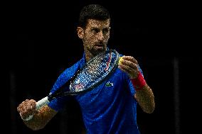 Davis Cup:  Novak Djokovic Vs Alejandro Davidovich