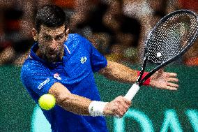 Davis Cup:  Novak Djokovic Vs Alejandro Davidovich