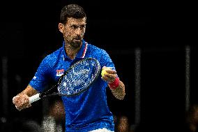 Davis Cup:  Novak Djokovic Vs Alejandro Davidovich