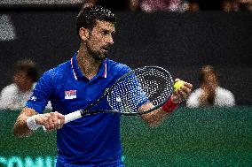 Davis Cup:  Novak Djokovic Vs Alejandro Davidovich