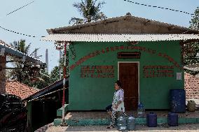 Indonesian Villagers Suffer From A Clean Water Crisis Due To Drought