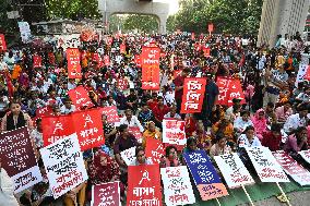 Bangladesh - Left Democratic Alliance - Protest Rally - Dhaka