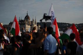 Students Protest On The International Day Of Democracy For Their Teachers