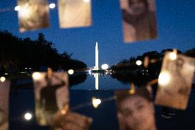 Candlelight vigil honoring Mahsa Zhina Amini and the Woman, Life, Freedom movement