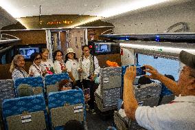 Indonesia Starts Free Trial Of Jakarta-Bandung High Speed Train For Public