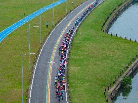 Round Taihu International Road Cycling Race in Kunshan