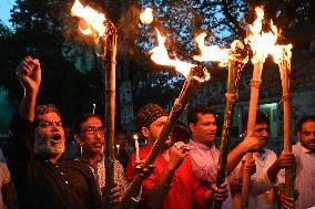 Bangladesh - International Democracy Day - Torch Procession - Dhaka