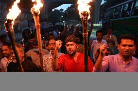 Bangladesh - International Democracy Day - Torch Procession - Dhaka