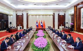 CHINA-GUANGXI-NANNING-LI QIANG-LAOS-PM-MEETING (CN)