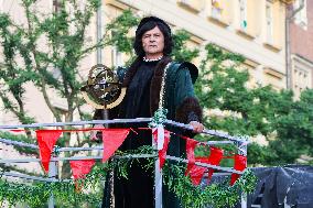 Copernicus Parade In Krakow, Poland