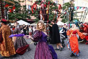 Copernicus Parade In Krakow, Poland