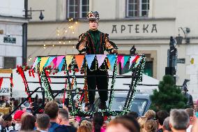 Copernicus Parade In Krakow, Poland