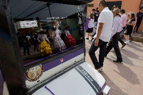 Civic Parade On The Occasion Of The 213th Anniversary Of The Independence Of Mexico