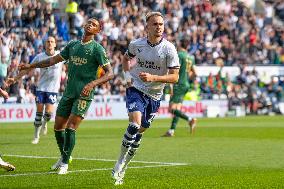 Preston North End v Plymouth Argyle - Sky Bet Championship