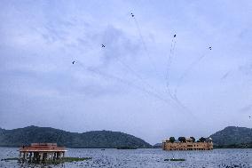 Suryakiran Aerobatic Aerial Show In Jaipur - Day 2