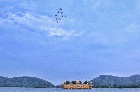 Suryakiran Aerobatic Aerial Show In Jaipur - Day 2