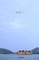 Suryakiran Aerobatic Aerial Show In Jaipur - Day 2